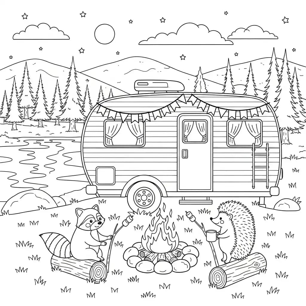 Desenhos Fofos para Colorir para Imprimir e Colorir