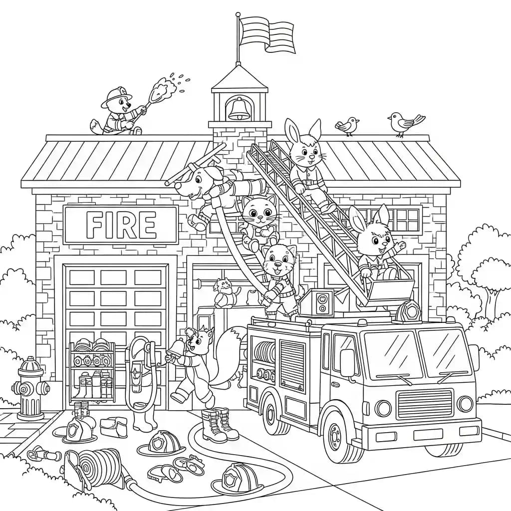 Desenhos Fofos para Colorir para Imprimir e Colorir