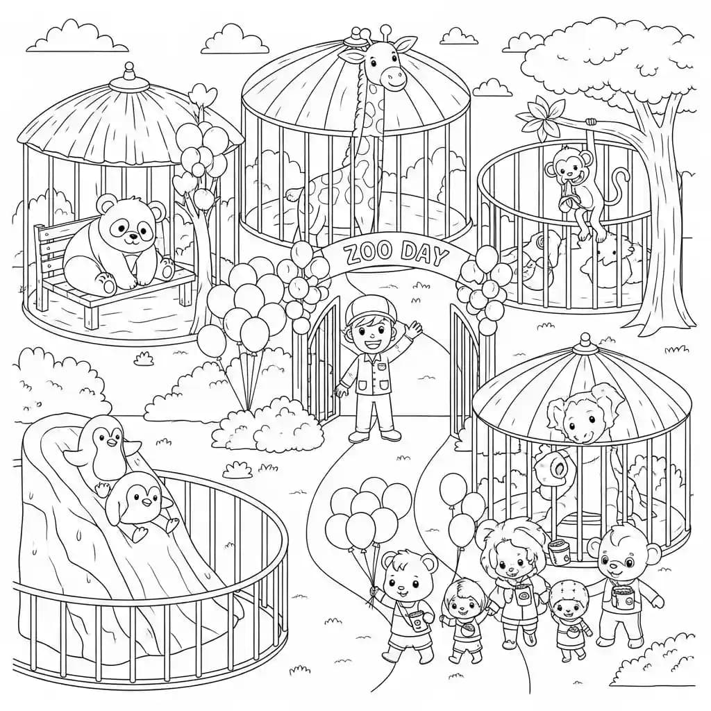 Desenhos Fofos para Colorir para Imprimir e Colorir