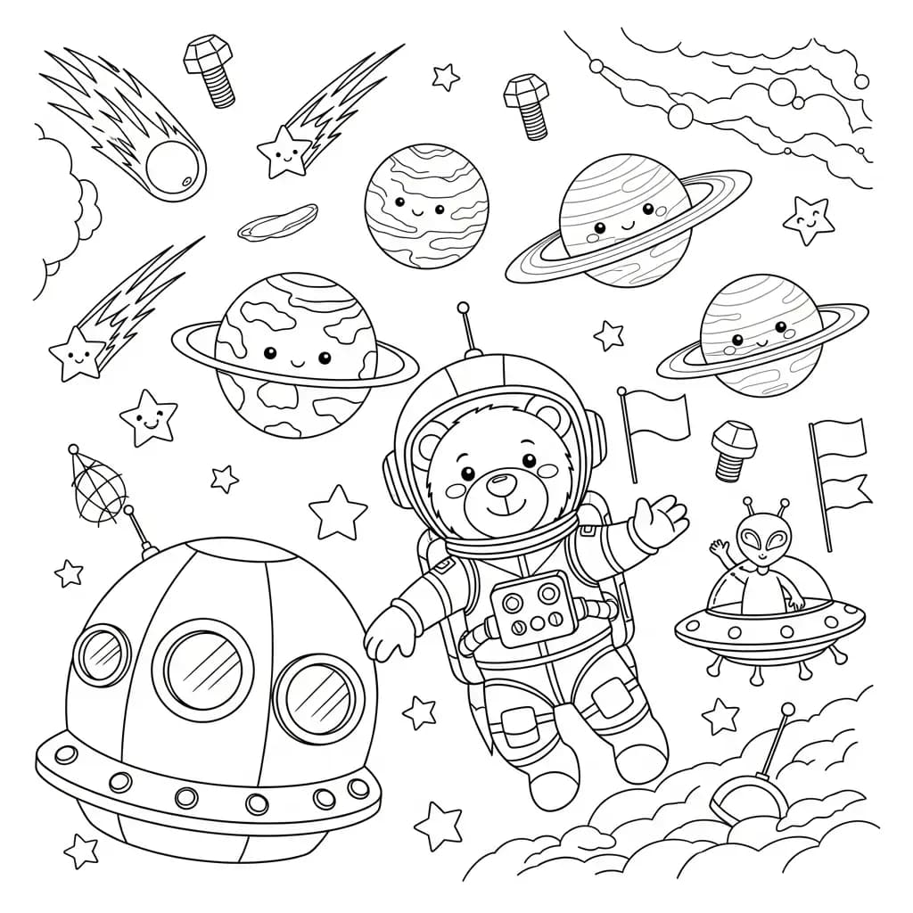 Desenhos Fofos para Colorir para Imprimir e Colorir