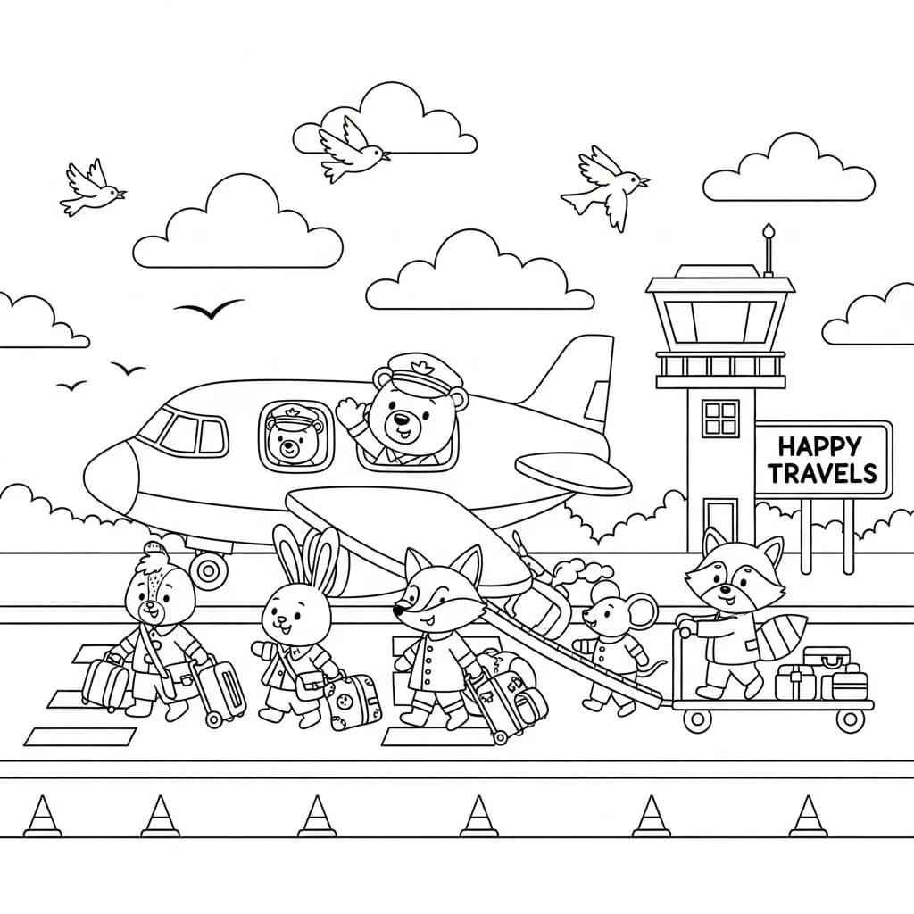 Desenhos Fofos para Colorir para Imprimir e Colorir