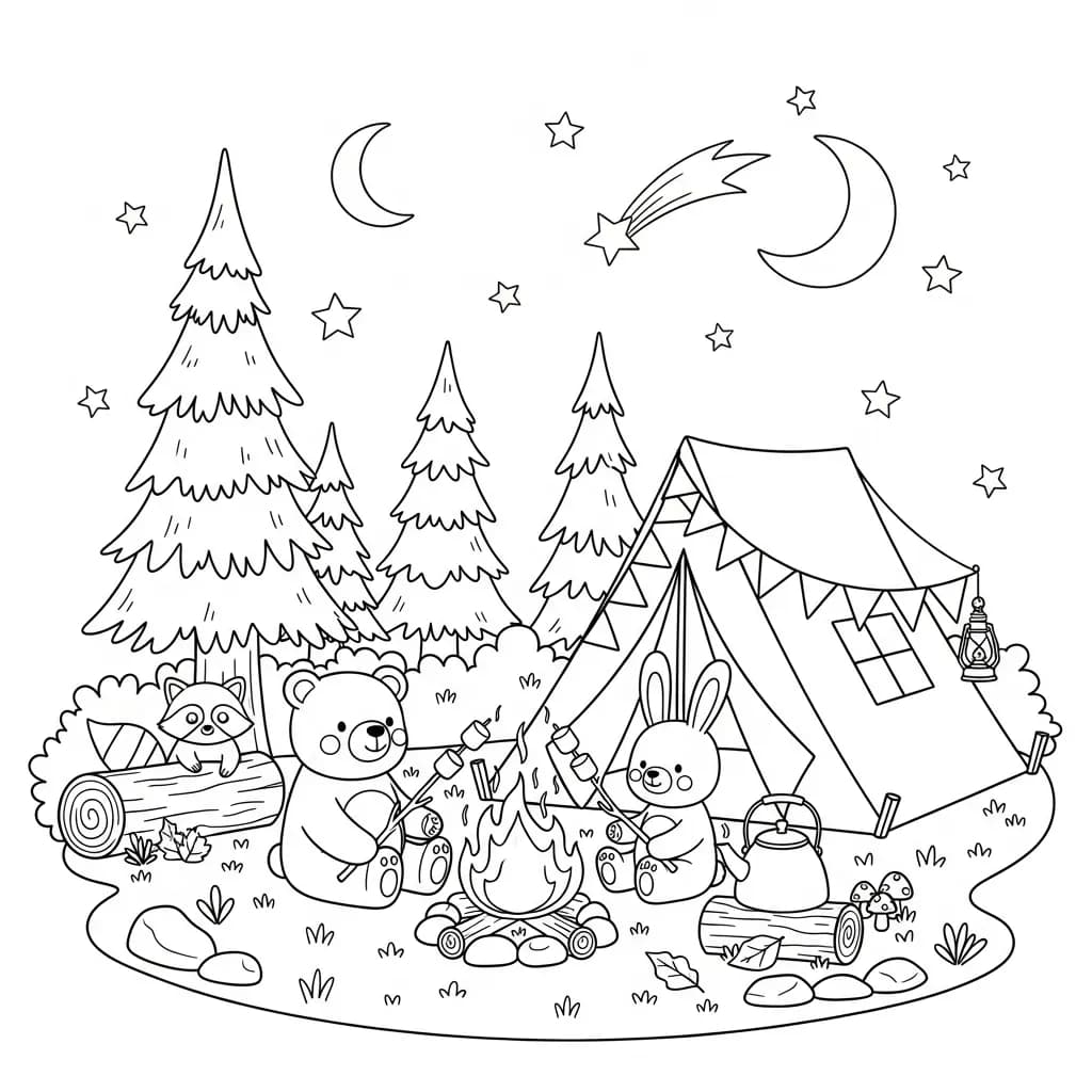 Desenhos Fofos para Colorir para Imprimir e Colorir