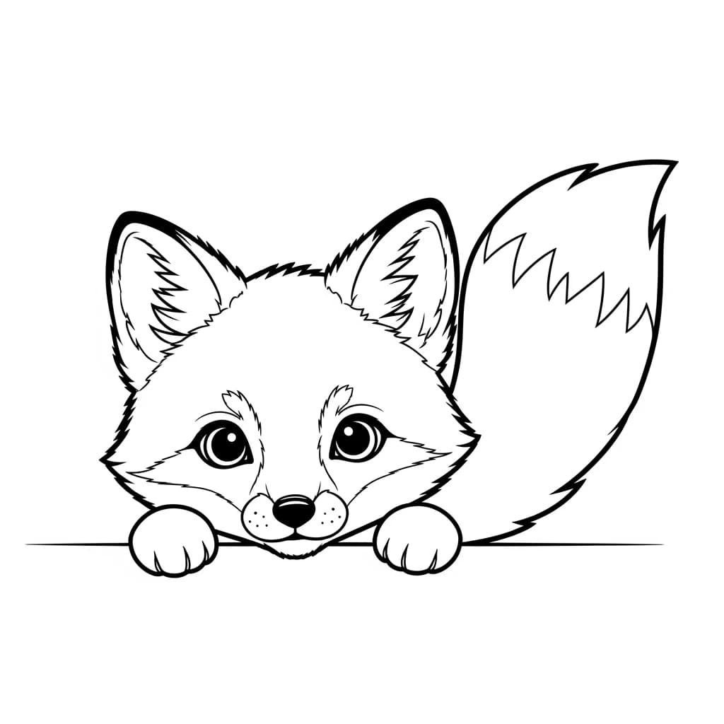 Desenhos Fofos para Colorir para Imprimir e Colorir