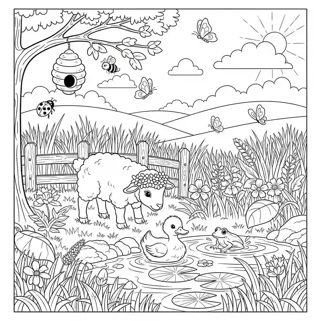 Desenhos Fofos para Colorir para Imprimir e Colorir