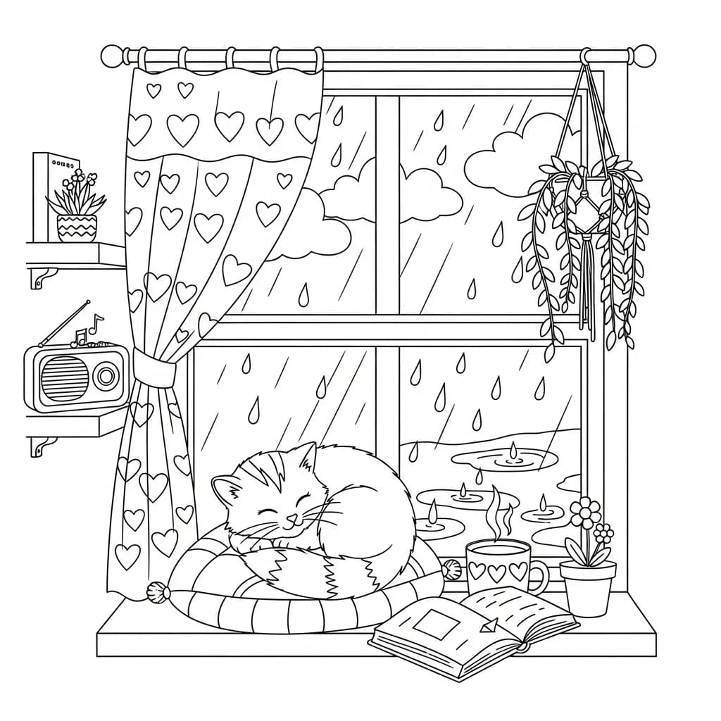 Desenhos Fofos para Colorir para Imprimir e Colorir