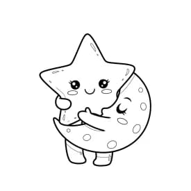 Desenhos Kawaii para Imprimir e Colorir