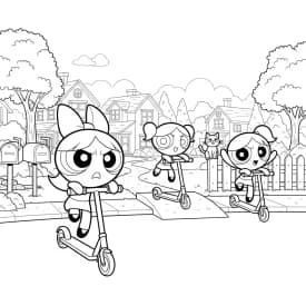 Desenhos para Colorir das Meninas Superpoderosas – Cenas Divertidas para Imprimir Desenhos para Colorir das Meninas Superpoderosas – Cenas Divertidas para Imprimir