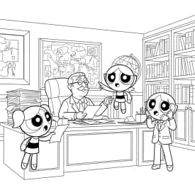 Desenhos para Colorir das Meninas Superpoderosas – Cenas Divertidas para Imprimir Desenhos para Colorir das Meninas Superpoderosas – Cenas Divertidas para Imprimir