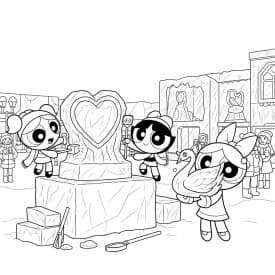 Desenhos para Colorir das Meninas Superpoderosas – Cenas Divertidas para Imprimir Desenhos para Colorir das Meninas Superpoderosas – Cenas Divertidas para Imprimir