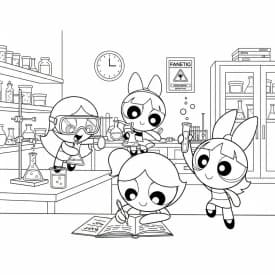 Desenhos para Colorir das Meninas Superpoderosas – Cenas Divertidas para Imprimir Desenhos para Colorir das Meninas Superpoderosas – Cenas Divertidas para Imprimir