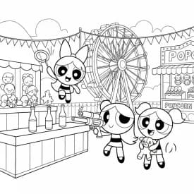 Desenhos para Colorir das Meninas Superpoderosas – Cenas Divertidas para Imprimir Desenhos para Colorir das Meninas Superpoderosas – Cenas Divertidas para Imprimir