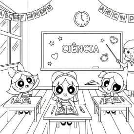 Desenhos para Colorir das Meninas Superpoderosas – Cenas Divertidas para Imprimir Desenhos para Colorir das Meninas Superpoderosas – Cenas Divertidas para Imprimir