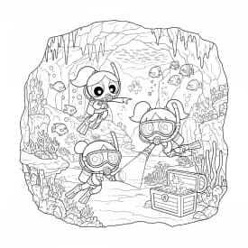 Desenhos para Colorir das Meninas Superpoderosas – Cenas Divertidas para Imprimir Desenhos para Colorir das Meninas Superpoderosas – Cenas Divertidas para Imprimir