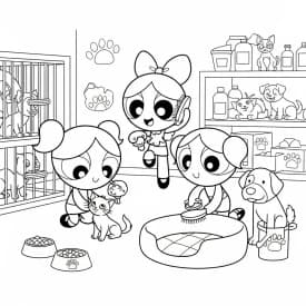 Desenhos para Colorir das Meninas Superpoderosas – Cenas Divertidas para Imprimir Desenhos para Colorir das Meninas Superpoderosas – Cenas Divertidas para Imprimir