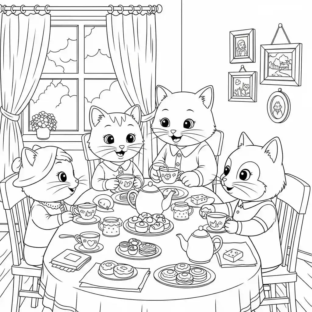 Desenhos para Colorir das Meninas Superpoderosas – Cenas Divertidas para Imprimir