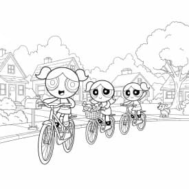 Desenhos para Colorir das Meninas Superpoderosas – Cenas Divertidas para Imprimir Desenhos para Colorir das Meninas Superpoderosas – Cenas Divertidas para Imprimir