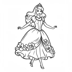 Desenhos para Colorir de Princesas