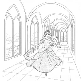 Desenhos para Colorir de Princesas