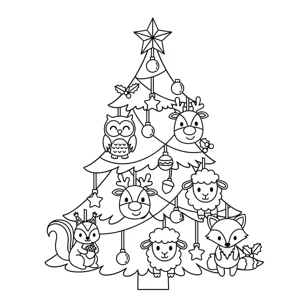 Desenhos para Colorir de Natal