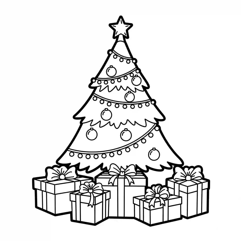 Desenhos para Colorir de Natal