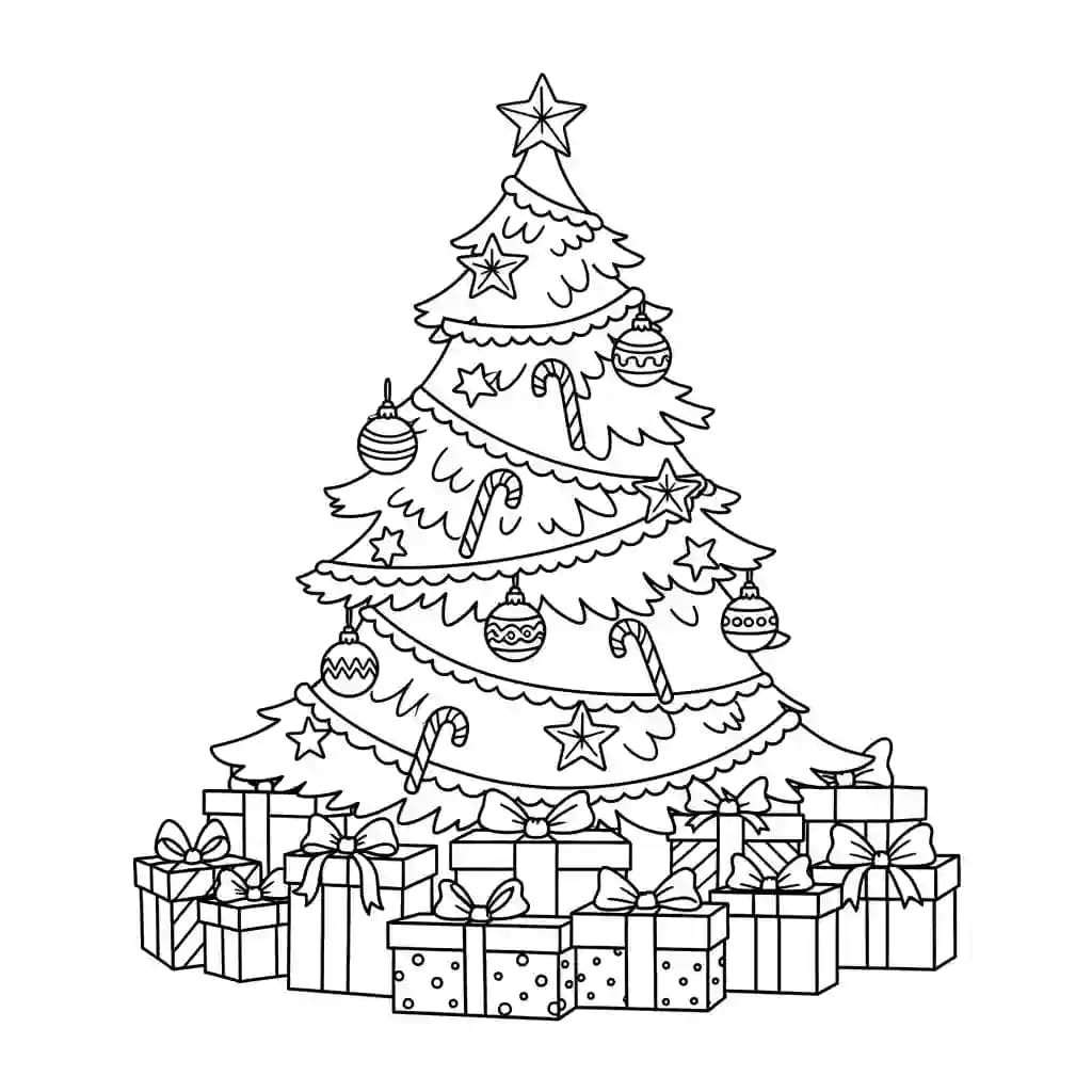 Desenhos para Colorir de Natal