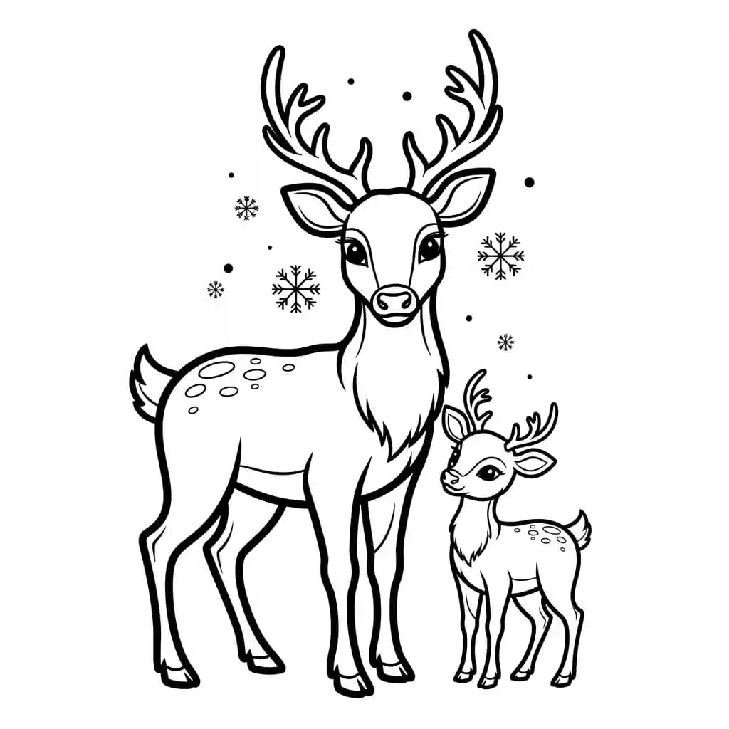 Desenhos para Colorir de Natal