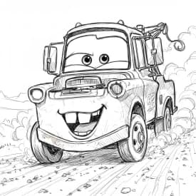 Relâmpago McQueen para colorir — Desenhos incríveis da série Carros Relâmpago McQueen para colorir — Desenhos incríveis da série Carros