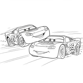 Relâmpago McQueen para colorir — Desenhos incríveis da série Carros Relâmpago McQueen para colorir — Desenhos incríveis da série Carros