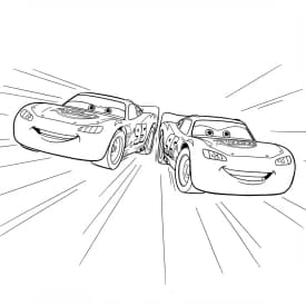 Relâmpago McQueen para colorir — Desenhos incríveis da série Carros Relâmpago McQueen para colorir — Desenhos incríveis da série Carros