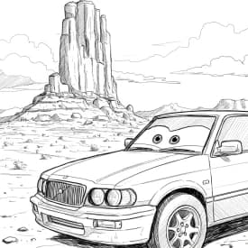 Relâmpago McQueen para colorir — Desenhos incríveis da série Carros Relâmpago McQueen para colorir — Desenhos incríveis da série Carros