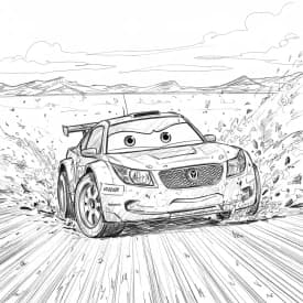 Relâmpago McQueen para colorir — Desenhos incríveis da série Carros Relâmpago McQueen para colorir — Desenhos incríveis da série Carros