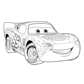 Relâmpago McQueen para colorir — Desenhos incríveis da série Carros Relâmpago McQueen para colorir — Desenhos incríveis da série Carros