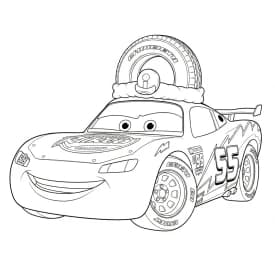 Relâmpago McQueen para colorir — Desenhos incríveis da série Carros Relâmpago McQueen para colorir — Desenhos incríveis da série Carros