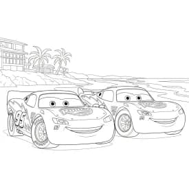 Relâmpago McQueen para colorir — Desenhos incríveis da série Carros Relâmpago McQueen para colorir — Desenhos incríveis da série Carros