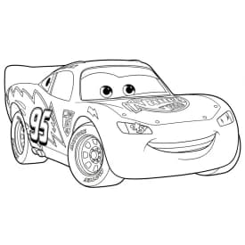 Relâmpago McQueen para colorir — Desenhos incríveis da série Carros Relâmpago McQueen para colorir — Desenhos incríveis da série Carros