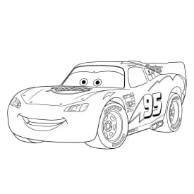 Relâmpago McQueen para colorir — Desenhos incríveis da série Carros Relâmpago McQueen para colorir — Desenhos incríveis da série Carros