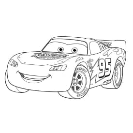 Relâmpago McQueen para colorir — Desenhos incríveis da série Carros Relâmpago McQueen para colorir — Desenhos incríveis da série Carros