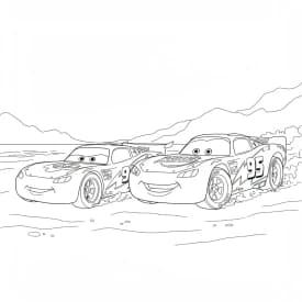 Relâmpago McQueen para colorir — Desenhos incríveis da série Carros Relâmpago McQueen para colorir — Desenhos incríveis da série Carros