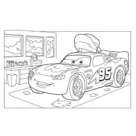 Relâmpago McQueen para colorir — Desenhos incríveis da série Carros Relâmpago McQueen para colorir — Desenhos incríveis da série Carros