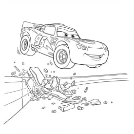 Relâmpago McQueen para colorir — Desenhos incríveis da série Carros Relâmpago McQueen para colorir — Desenhos incríveis da série Carros