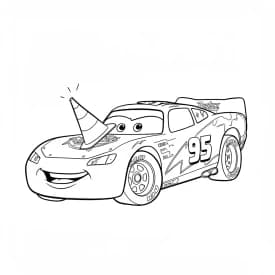 Relâmpago McQueen para colorir — Desenhos incríveis da série Carros Relâmpago McQueen para colorir — Desenhos incríveis da série Carros