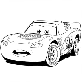 Relâmpago McQueen para colorir — Desenhos incríveis da série Carros Relâmpago McQueen para colorir — Desenhos incríveis da série Carros