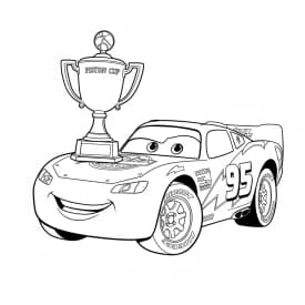 Relâmpago McQueen para colorir — Desenhos incríveis da série Carros Relâmpago McQueen para colorir — Desenhos incríveis da série Carros