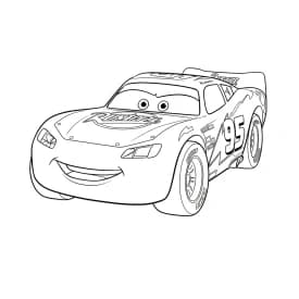 Relâmpago McQueen para colorir — Desenhos incríveis da série Carros Relâmpago McQueen para colorir — Desenhos incríveis da série Carros