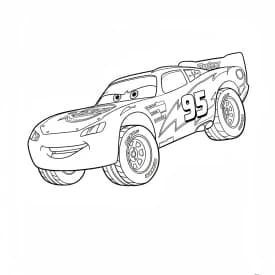 Relâmpago McQueen para colorir — Desenhos incríveis da série Carros Relâmpago McQueen para colorir — Desenhos incríveis da série Carros
