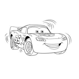 Relâmpago McQueen para colorir — Desenhos incríveis da série Carros Relâmpago McQueen para colorir — Desenhos incríveis da série Carros
