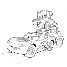 Relâmpago McQueen para colorir — Desenhos incríveis da série Carros Relâmpago McQueen para colorir — Desenhos incríveis da série Carros