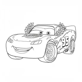 Relâmpago McQueen para colorir — Desenhos incríveis da série Carros Relâmpago McQueen para colorir — Desenhos incríveis da série Carros