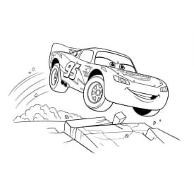 Relâmpago McQueen para colorir — Desenhos incríveis da série Carros Relâmpago McQueen para colorir — Desenhos incríveis da série Carros