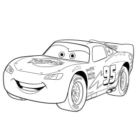 Relâmpago McQueen para colorir — Desenhos incríveis da série Carros Relâmpago McQueen para colorir — Desenhos incríveis da série Carros